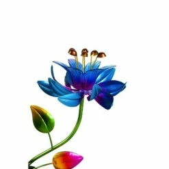 Evergreen 47"H Spinning Blue Flower Wind Spinner Garden Stake 7 Evergreen 47"H Spinning Blue Flower Wind Spinner Garden Stake -Cheap Garden Decor Store unnamed file 13821