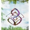 Wind & Weather Vibrant Multi-Colored Iridescent Dual Spiral Hanging Metal Wind Spinner 2 Wind & Weather Vibrant Multi-Colored Iridescent Dual Spiral Hanging Metal Wind Spinner -Cheap Garden Decor Store unnamed file 13872