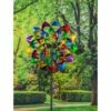 Evergreen 84"H Wind Powered Lighted Wind Spinner, Multicolor Flower 1 Evergreen 84"H Wind Powered Lighted Wind Spinner, Multicolor Flower -Cheap Garden Decor Store unnamed file 13881