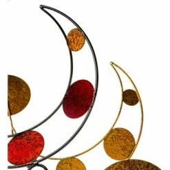 Wind & Weather Abstract Metal Crescent Moon and Planets Wind Spinner -Cheap Garden Decor Store unnamed file 13913