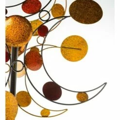 Wind & Weather Abstract Metal Crescent Moon and Planets Wind Spinner -Cheap Garden Decor Store unnamed file 13914