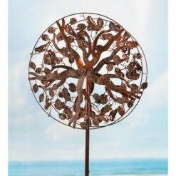 Wind & Weather Copper-Colored Tree of Life Metal Wind Spinner 13 Wind & Weather Copper-Colored Tree of Life Metal Wind Spinner -Cheap Garden Decor Store unnamed file 13955