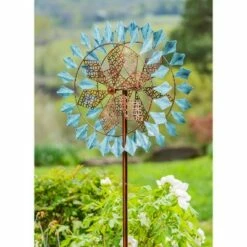 Evergreen 75"H Wind Spinner, Copper and Verdigris -Cheap Garden Decor Store unnamed file 13961