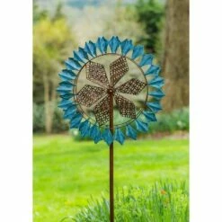 Evergreen 75"H Wind Spinner, Copper and Verdigris -Cheap Garden Decor Store unnamed file 13962