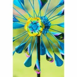 Evergreen 75"H Wind Spinner, Blue and Purple Calla Lilies -Cheap Garden Decor Store unnamed file 13983