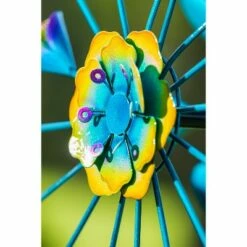 Evergreen 75"H Wind Spinner, Blue and Purple Calla Lilies -Cheap Garden Decor Store unnamed file 13986