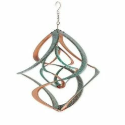 Wind & Weather Copper-Colored and Patina Dual Spiral Hanging Metal Wind Spinner -Cheap Garden Decor Store unnamed file 14003