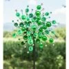 Wind & Weather Green Metal Wind Spinner with Colorful Crystals -Cheap Garden Decor Store unnamed file 14014