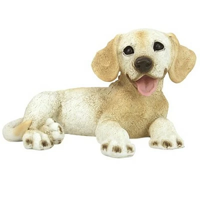 Design Toscano Yellow Labrador Puppy Dog Statue - Yellow 4 Design Toscano Yellow Labrador Puppy Dog Statue - Yellow - Image 2