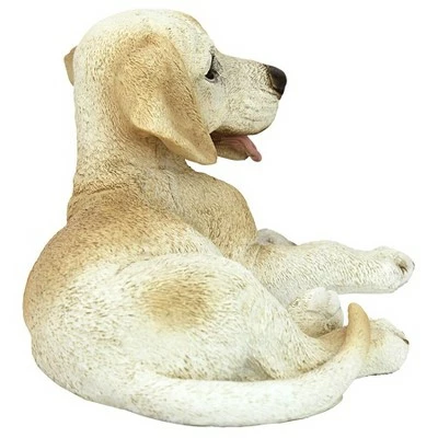 Design Toscano Yellow Labrador Puppy Dog Statue - Yellow 7 Design Toscano Yellow Labrador Puppy Dog Statue - Yellow - Image 5