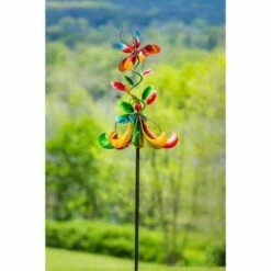 Evergreen 80.75"H Creative Wind Spinner, Primary Colors 9 Evergreen 80.75"H Creative Wind Spinner, Primary Colors -Cheap Garden Decor Store unnamed file 14111