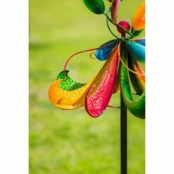 Evergreen 80.75"H Creative Wind Spinner, Primary Colors 12 Evergreen 80.75"H Creative Wind Spinner, Primary Colors -Cheap Garden Decor Store unnamed file 14114