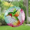 16.93" Metal Hanging Mosaic Hummingbird Suncatcher - Exhart -Cheap Garden Decor Store unnamed file 14127