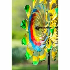 Evergreen 75"H Primary Color Swirl with Curved Edges Wind Spinner 13 Evergreen 75"H Primary Color Swirl with Curved Edges Wind Spinner -Cheap Garden Decor Store unnamed file 14147