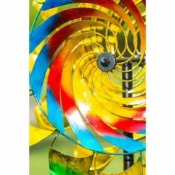 Evergreen 75"H Primary Color Swirl with Curved Edges Wind Spinner 14 Evergreen 75"H Primary Color Swirl with Curved Edges Wind Spinner -Cheap Garden Decor Store unnamed file 14148