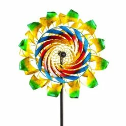 Evergreen 75"H Primary Color Swirl with Curved Edges Wind Spinner 17 Evergreen 75"H Primary Color Swirl with Curved Edges Wind Spinner -Cheap Garden Decor Store unnamed file 14151