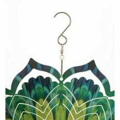 Wind & Weather Lotus Mandala Optical Illusion Hanging Metal Spinner -Cheap Garden Decor Store unnamed file 14156