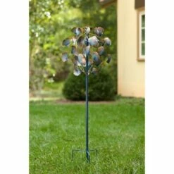 Evergreen 50.7" Wind Spinner, Patina Gingko Leaves -Cheap Garden Decor Store unnamed file 14160