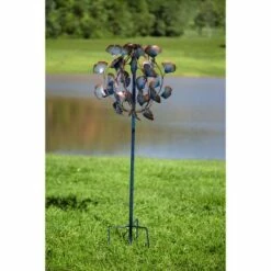 Evergreen 50.7" Wind Spinner, Patina Gingko Leaves -Cheap Garden Decor Store unnamed file 14162