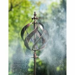 Evergreen 85.5"H Misting Wind Spinner, Copper Sphere -Cheap Garden Decor Store unnamed file 14173