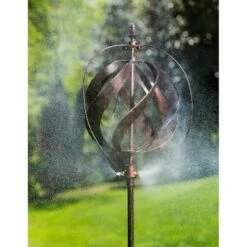 Evergreen 85.5"H Misting Wind Spinner, Copper Sphere -Cheap Garden Decor Store unnamed file 14175