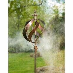 Evergreen 85.5"H Misting Wind Spinner, Copper Sphere -Cheap Garden Decor Store unnamed file 14176