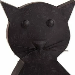 Zingz & Thingz Zingz & Thingz 7" Metal Cat with Mice Sculpture Black -Cheap Garden Decor Store unnamed file 1421