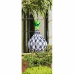 Evergreen Black and White Pineapple Burlap Balloon Spinner 6 Evergreen Black and White Pineapple Burlap Balloon Spinner -Cheap Garden Decor Store unnamed file 14217