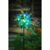 Evergreen 48"H Solar Staked Wind Spinner, Glass Hummingbird 1 Evergreen 48"H Solar Staked Wind Spinner, Glass Hummingbird -Cheap Garden Decor Store unnamed file 14229