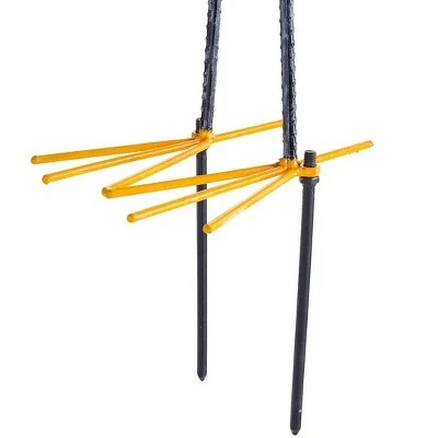 Wind & Weather Handcrafted Metal Crane Wind Spinner with Twirling Wings 7 Wind & Weather Handcrafted Metal Crane Wind Spinner with Twirling Wings - Image 6