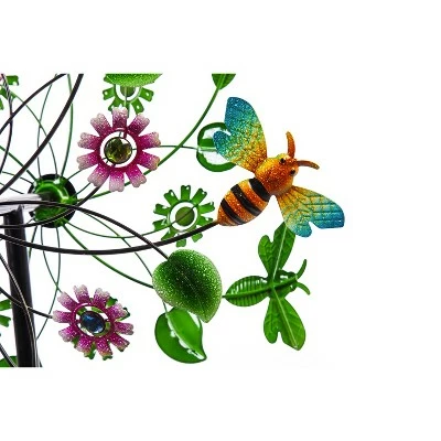Evergreen 75"H Bee Wind Spinner 10 Evergreen 75"H Bee Wind Spinner - Image 8