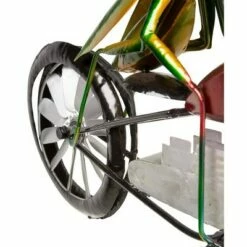 Wind & Weather Handcrafted Metal Praying Mantis on a Motorcycle Wind Spinner -Cheap Garden Decor Store unnamed file 14265