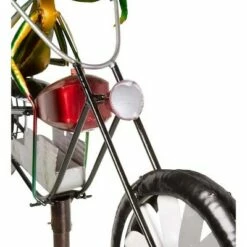 Wind & Weather Handcrafted Metal Praying Mantis on a Motorcycle Wind Spinner -Cheap Garden Decor Store unnamed file 14266