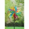 Evergreen 75"H Wind Spinner, Rainbow Flower- Fade and Weather Resistant Outdoor Decor -Cheap Garden Decor Store unnamed file 14284