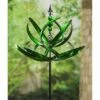 Evergreen 91"H Wind Spinner, Green Waves in Motion -Cheap Garden Decor Store unnamed file 14289