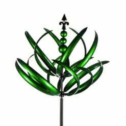 Evergreen 91"H Wind Spinner, Green Waves in Motion 7 Evergreen 91"H Wind Spinner, Green Waves in Motion -Cheap Garden Decor Store unnamed file 14291