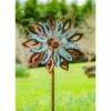 Evergreen 75"H Wind Spinner, Copper and Verdigris Leaves -Cheap Garden Decor Store unnamed file 14293