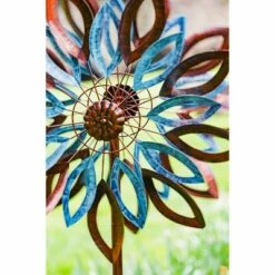 Evergreen 75"H Wind Spinner, Copper and Verdigris Leaves 12 Evergreen 75"H Wind Spinner, Copper and Verdigris Leaves -Cheap Garden Decor Store unnamed file 14296