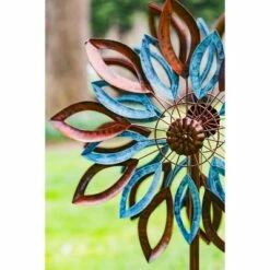 Evergreen 75"H Wind Spinner, Copper and Verdigris Leaves 13 Evergreen 75"H Wind Spinner, Copper and Verdigris Leaves -Cheap Garden Decor Store unnamed file 14297