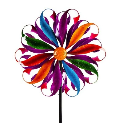 Evergreen 75"H Wind Spinner, Mermaid Tails 4 Evergreen 75"H Wind Spinner, Mermaid Tails - Image 2