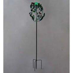 Wind & Weather Metal Tree Spinner with Four Red Birds and Color-Changing Lighted Solar Orb -Cheap Garden Decor Store unnamed file 14308