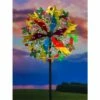 Evergreen 75"H Wind Power Lighted Wind Spinner Hummingbird Harbor- -Cheap Garden Decor Store unnamed file 14317