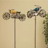 Gerson International 63-Inch High Antique-Style Metal Motorcycle Wind Spinners, Set of 2 -Cheap Garden Decor Store unnamed file 14348