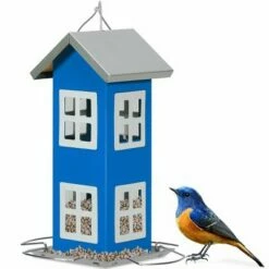 Costway Outdoor Wild Bird Feeder Weatherproof House Design Garden Yard Decoration -Cheap Garden Decor Store unnamed file 14359