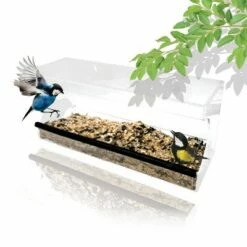 Backyard Expressions 5" Rectangular Window Bird Feeder
