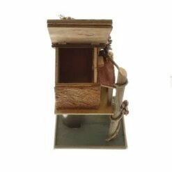 Zingz & Thingz Zingz & Thingz 7.8" Wood Tree House Bird Feeder Brown 10 Zingz & Thingz Zingz & Thingz 7.8" Wood Tree House Bird Feeder Brown -Cheap Garden Decor Store unnamed file 14376