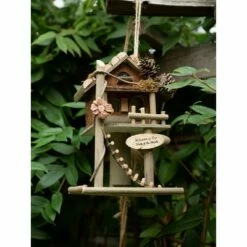Zingz & Thingz Zingz & Thingz 7.8" Wood Tree House Bird Feeder Brown 12 Zingz & Thingz Zingz & Thingz 7.8" Wood Tree House Bird Feeder Brown -Cheap Garden Decor Store unnamed file 14378