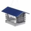 Birds Choice 3qt Green Solutions Hopper Feeder with Suets Gray with Blue Roof - Medium -Cheap Garden Decor Store unnamed file 14389