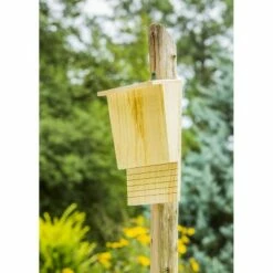 Evergreen Natural Wooden Bat House -Cheap Garden Decor Store unnamed file 1444