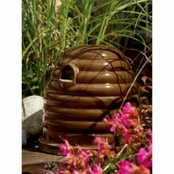 Ceramic Bumblebee House - Brown - WILDLIFE WORLD